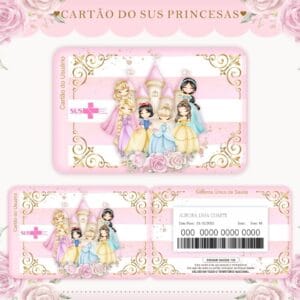 Cartão Sus Princesas - Arquivo Digital