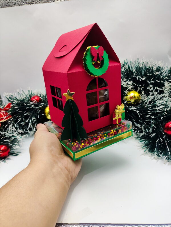 Casinha para Panetone - pdf e Studio