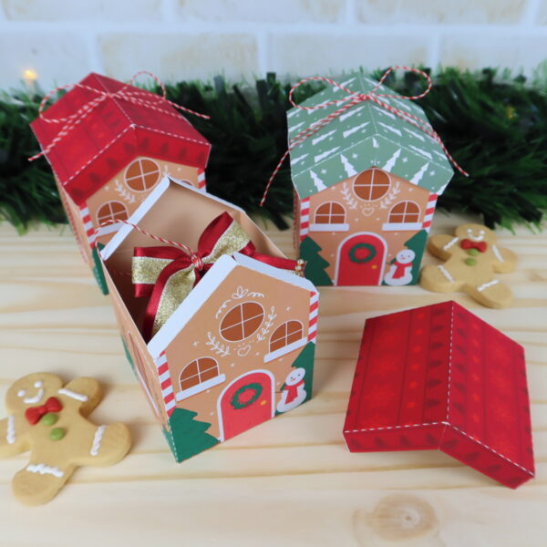 Casinha Porta Esfera Natal 2023 - Arquivo Digital