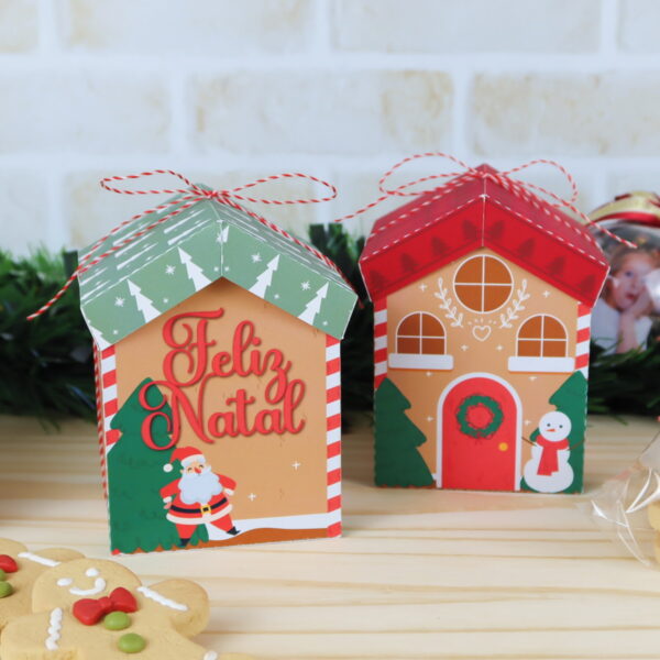 Casinha Porta Esfera Natal 2023 - Arquivo Digital