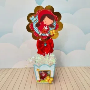 Centro de Mesa Chapeuzinho Vermelho -studio e pdf