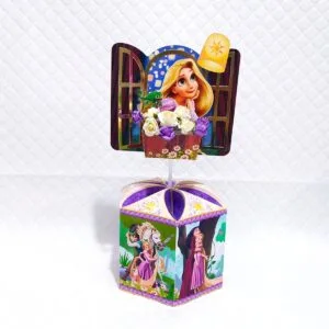 Centro de Mesa Rapunzel Enrolados - Arquivo Digital 8 Centro de Mesa Rapunzel Enrolados - Arquivo Digital