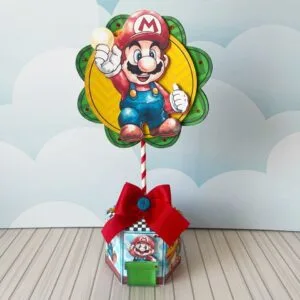 Centro de Mesa Super Mario - Arquivo Digital 7 Centro de Mesa Super Mario - Arquivo Digital