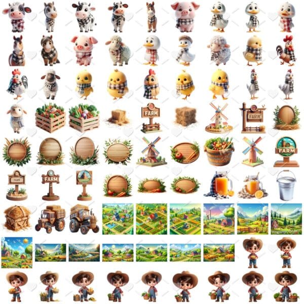 Cliparts Fazendinha Menino Png Imagens Baby 3d Cute Bebes 3