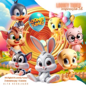Cliparts Looney Tunes Imagens Png 3d Cute Baby 2