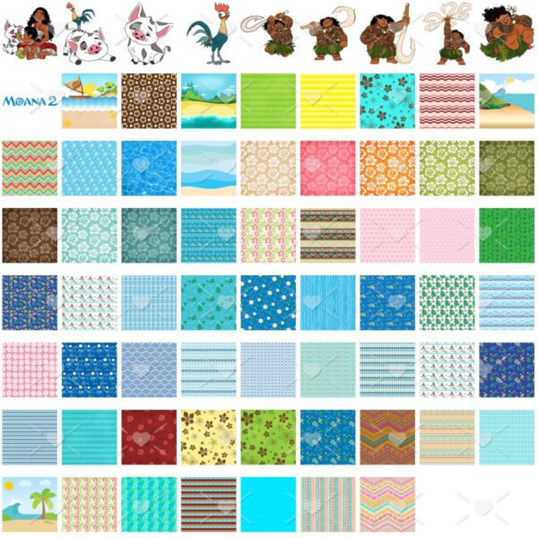 Cliparts Moana 2 Imagens Png Arquivo Digital
