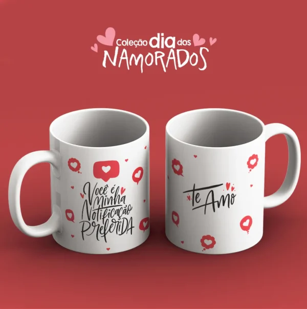 Coleção Amor em Caneca: 52 Artes para Sublimação