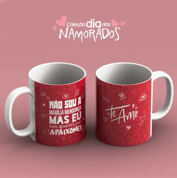 Coleção Amor em Caneca: 52 Artes para Sublimação