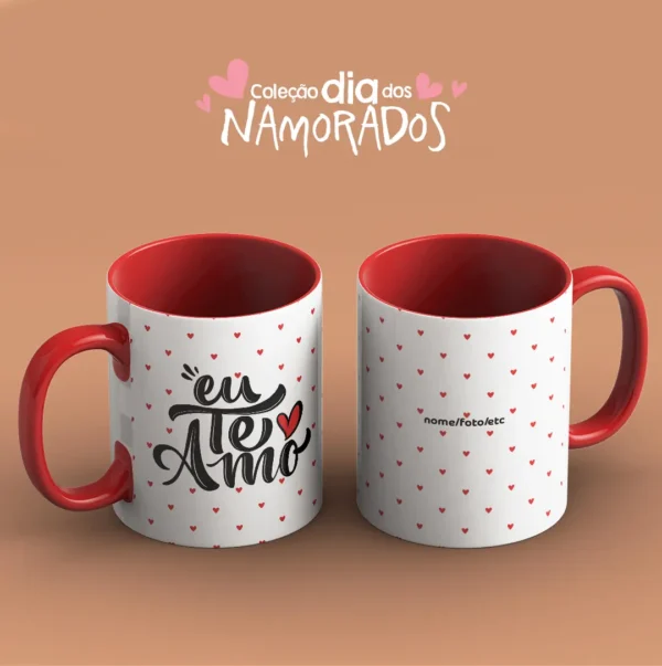 Coleção Amor em Caneca: 52 Artes para Sublimação