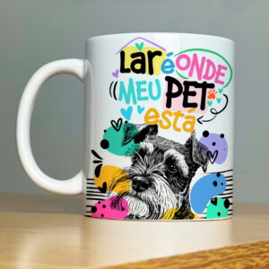 Coleção Artes para Sublimação Caneca Pets - Arquivo Digital