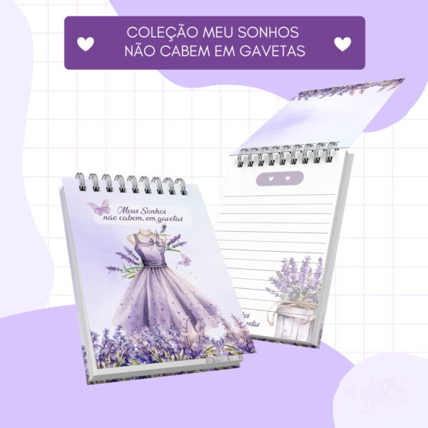 Coleção Cadernos Meus Sonhos - Arquivo Digital