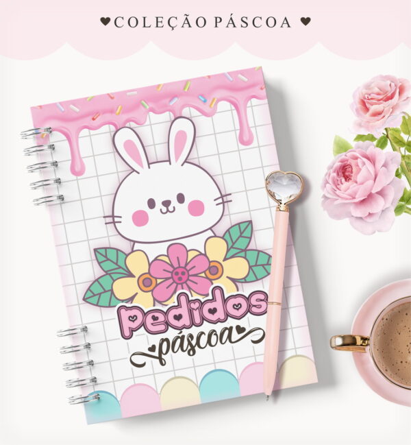 Coleção Cadernos Pedidos Páscoa - Arquivo Digital