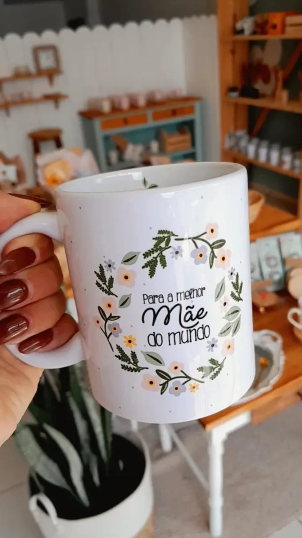 Coleção de Artes Digitais para Dia das Mães - Canecas