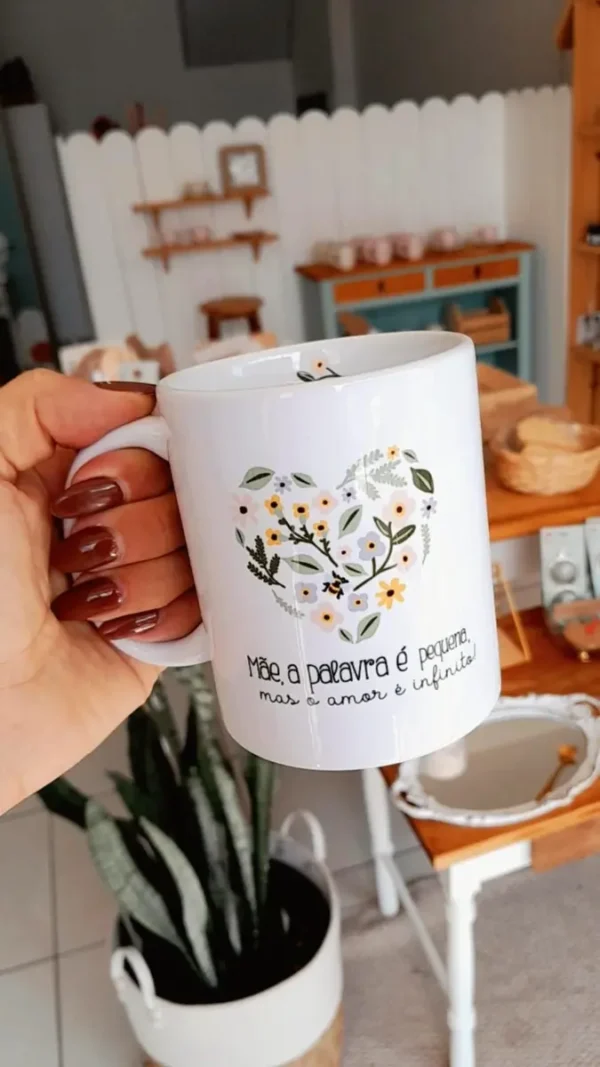 Coleção de Artes Digitais para Dia das Mães - Canecas