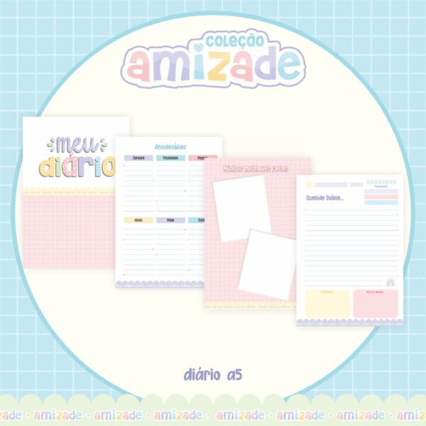 Coleção Dia da Amizade Completo - Arquivo Digital