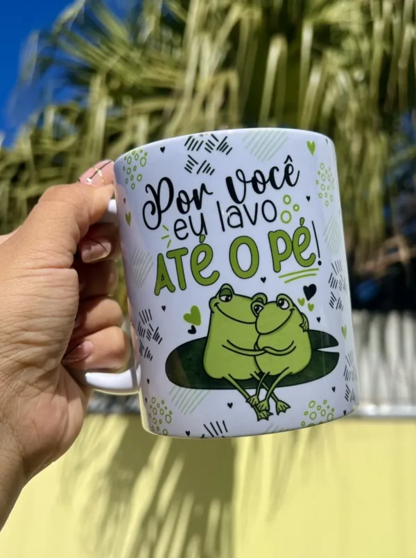 Coleção Exclusiva Flork para Canecas - Arte e Amor