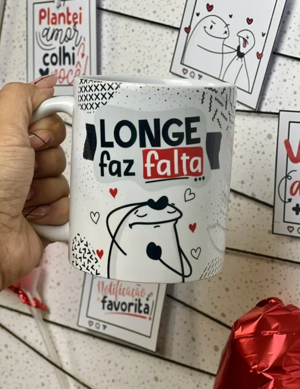 Coleção Exclusiva Flork para Canecas - Arte e Amor