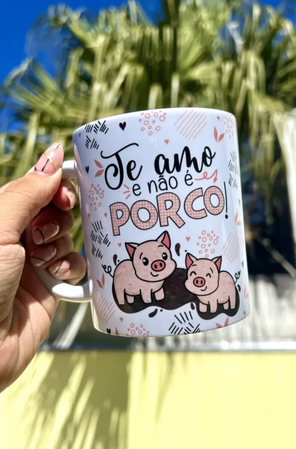 Coleção Exclusiva Flork para Canecas - Arte e Amor