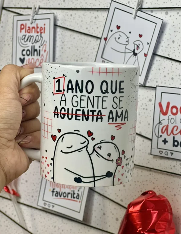 Coleção Exclusiva Flork para Canecas - Arte e Amor