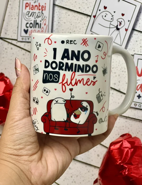Coleção Exclusiva Flork para Canecas - Arte e Amor