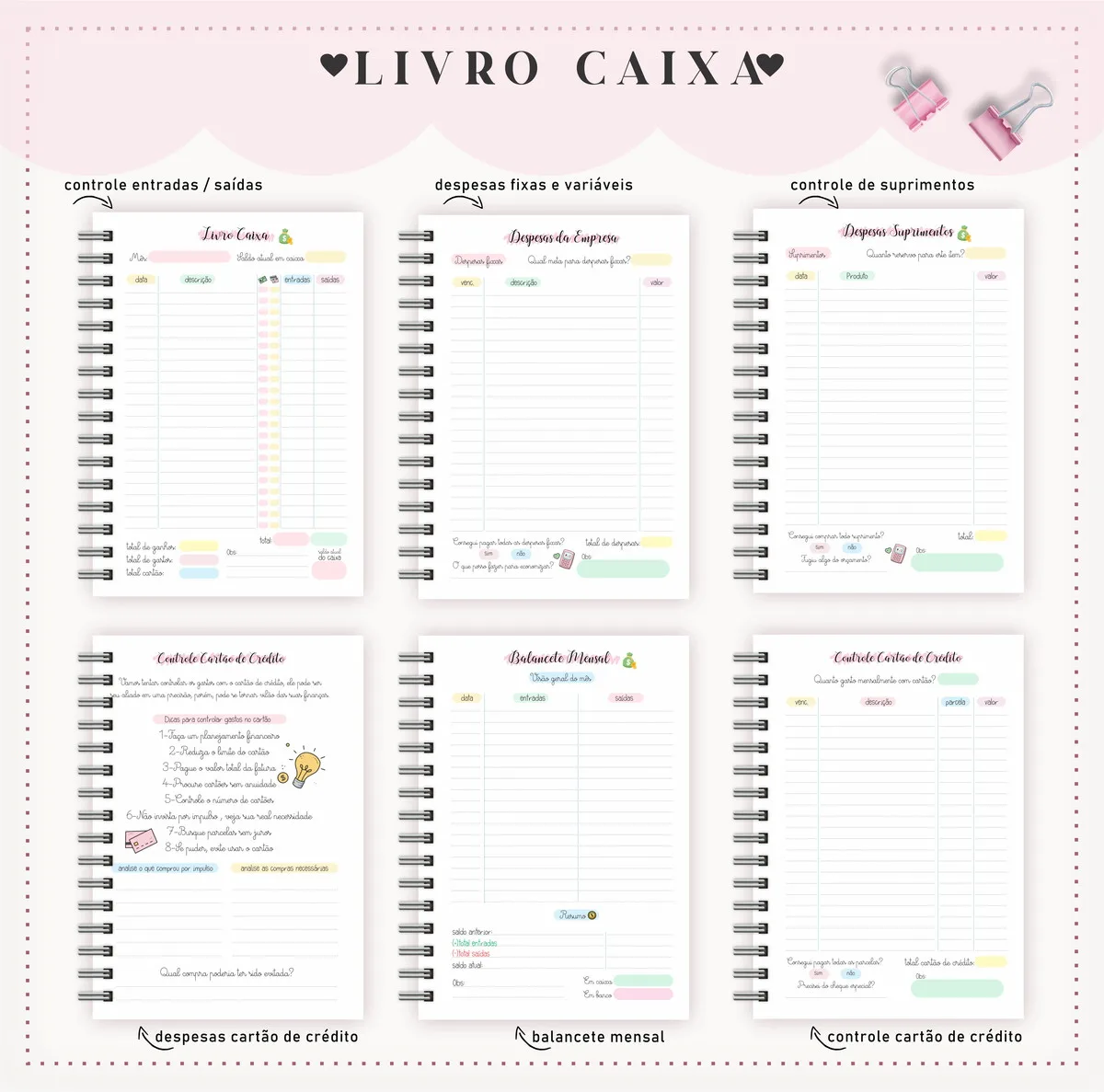 Coleção Livro Caixa - Arquivo Digital