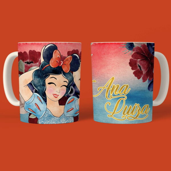 Coleção Princesas - Canecas e Toalhas - Arquivo Digital