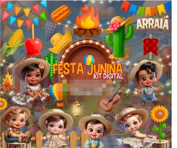 Colecao Tematica Junina Em Png Ideal Para Festas