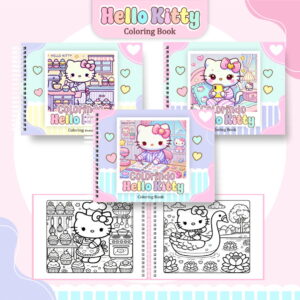 colorindo book hello kitty pdf para imprimir e personalizar