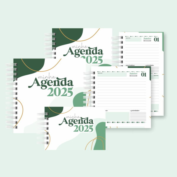 Combo Agendas 2025 - Arquivo Digital