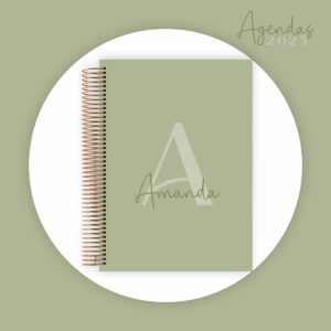 Combo Agendas 2025 Monogramas Arquivo Digital 4