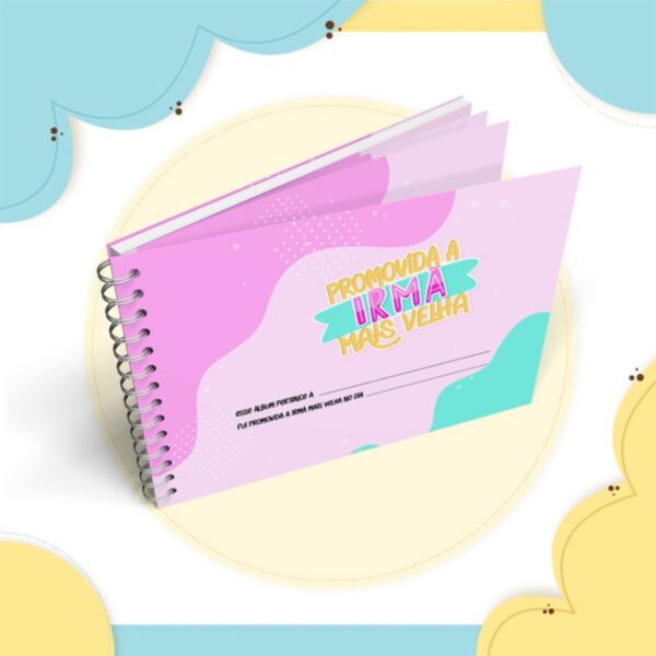 Combo Álbum Irmão e Irmã mais velho (a) - Arquivo Digital