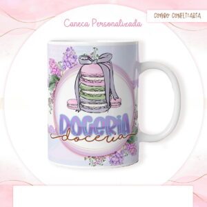 Combo Artes Caneca Confeitaria - Arquivo Digital