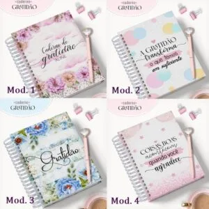 Combo Caderno da Gratidão - Arquivo Digital