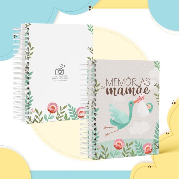 COMBO CADERNO DE MEMÓRIAS DO PAPAI E MAMÃE - ARQUIVO DIGITAL