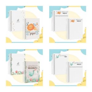 COMBO CADERNO DE MEMÓRIAS DO PAPAI E MAMÃE - ARQUIVO DIGITAL