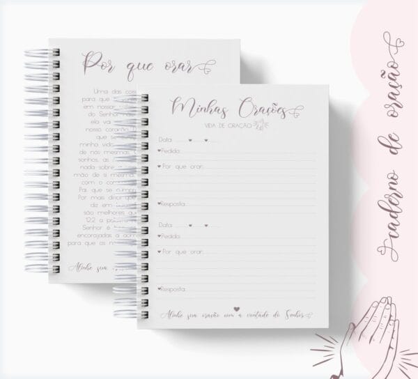 Combo Caderno de Oração - Arquivo Digital