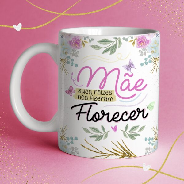 Combo Digital Alfabeto Floral Especial Dia das Mães + Frases