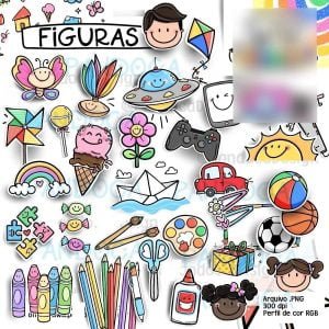Combo Digital Dia Das Crianças Pandoca 2022 Figuras Colorir