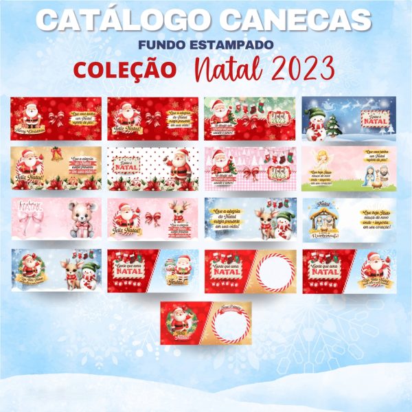 Combo Digital Natal 2023 Arquivos Corte Balinha Caixinhas