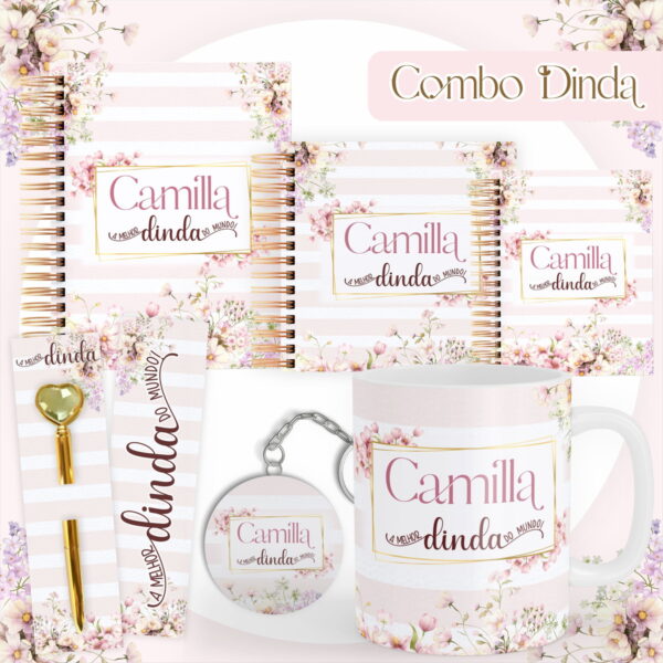 Combo Encadernação: Dinda - Arquivo Digital