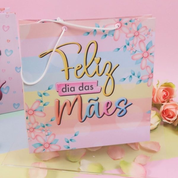 Combo Encadernação + Kit Digital Dia Das Mães Álbum Memórias