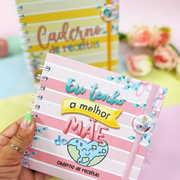 Combo Encadernação + Kit Digital Dia Das Mães Álbum Memórias