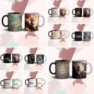 Combo Estampas Canecas Cristã - Arquivo Digital 6 Combo Estampas Canecas Cristã - Arquivo Digital