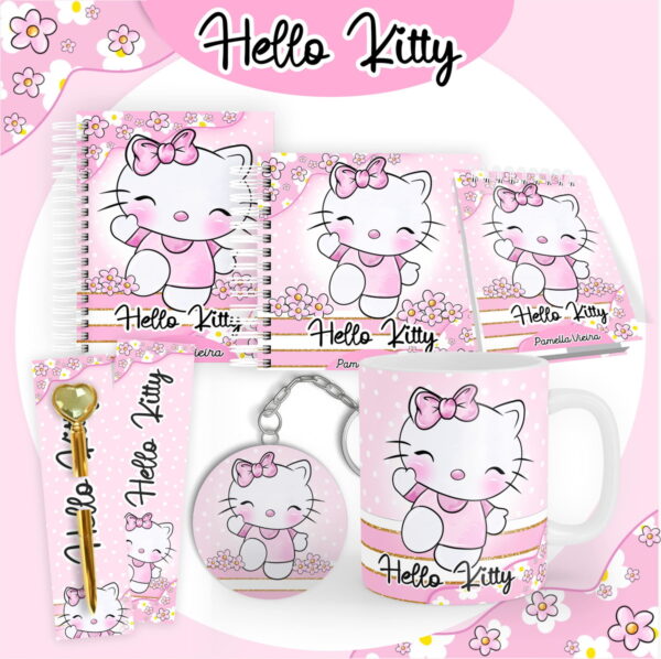 Combo Hello Kitty Encadernação - Arquivo Digital