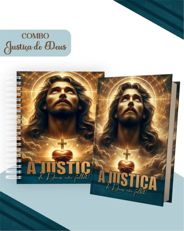Combo Justiça de Deus - Encadernação