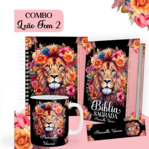 Combo Leão de Judá Feminino - Encadernação