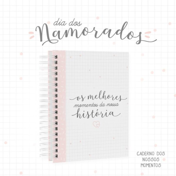 Combo Livro e Cadernos Dia dos Namorados - Arquivo Digital