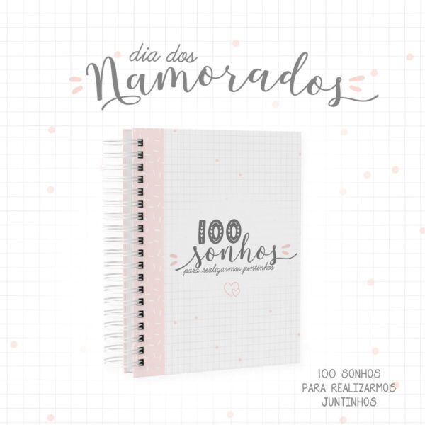 Combo Livro e Cadernos Dia dos Namorados - Arquivo Digital