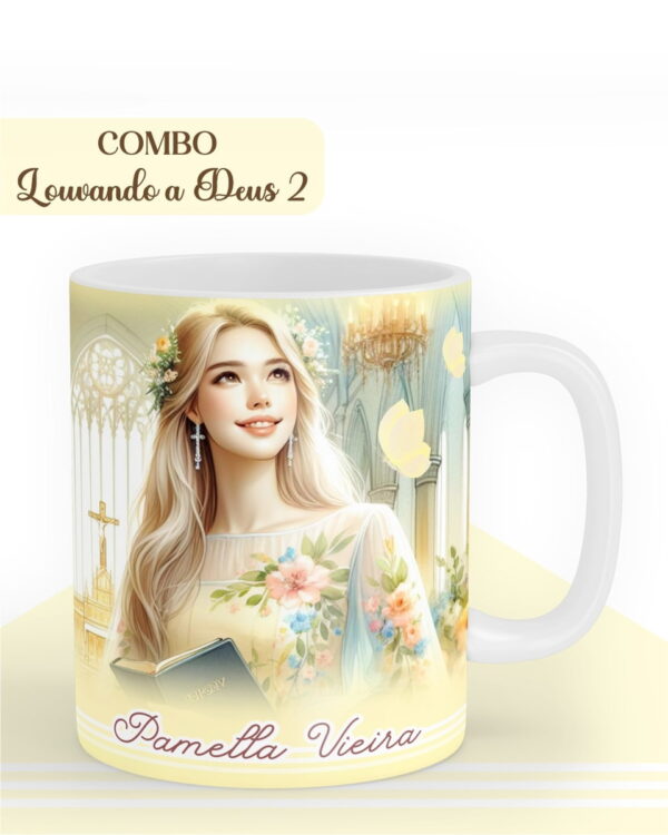Combo Louvando a Deus 2 - Encadernação