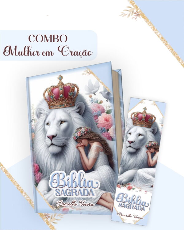 Combo Mulher em Oração - Encadernação